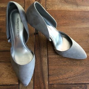 Christian Siriano for Payless Grey Toe Pump sz 8